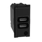 LN - Incarcator dublu USB Tip C+C, 1M - BTicino K4191CC