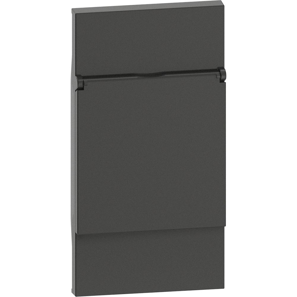 LN- Placa priza capac 2M Ng. - BTicino KG04P