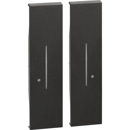LNW-COVER 1M+1M BLACK - BTicino KG36M2