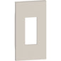 LN- Placa RJ11/45-lamp.-Hcine 2M nis - BTicino KM07M2