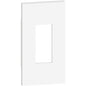 LN- Placa RJ11/45-lamp.-Hcine 2M alb - BTicino KW07M2