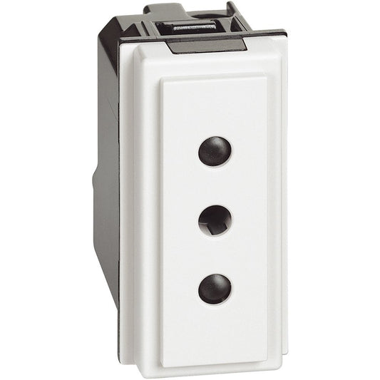 LN- Priza 2P+T 10A 250Vac alb - BTicino KW4113